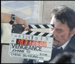 Johnny sur le tournage de vengeance à Hong-Kong