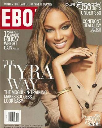 Tyra Banks pour Ebony
