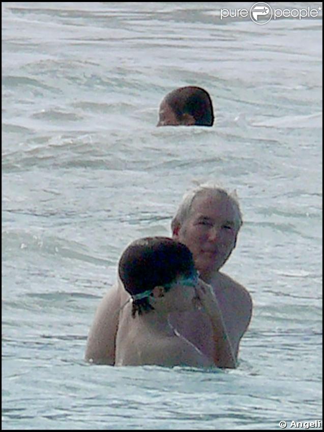Richard Gere à Saint-Barth' avec son fils Homer James 