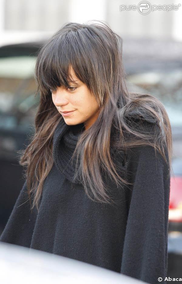 Lily Allen, de retour à Londres, a changé de tête ! 06/01/09