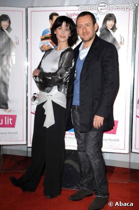 Sophie Marceau et Dany Boon à la première du film  De l'autre côté du lit  au cinéma UGC Bercy. 06/01/09