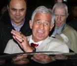 Jean-Paul Belmondo à la première d' Un homme et son chien  au Gaumont Marignan