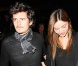 Orlando Bloom et Miranda Kerr à Los Angeles. 14/01/09