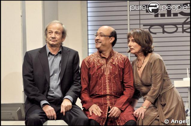 Patrick Chesnais, Partha Majumder et Josiane Stoleru au théâtre