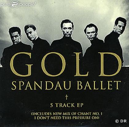 Le groupe anglais Spandau Ballet dans les années 80