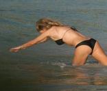 Marisa Miller, seule au monde à St-Barth