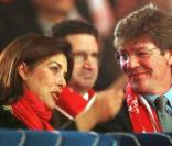Caroline de Monaco et son mari Ernst August de Hanovre au cirque de Monaco en janvier 2000. 