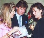 Caroline de Monaco, Chantal et Ernst August de Hanovre en 1995, lorsqu'ils n'étaient encore qu'amis. 