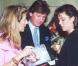 Caroline de Monaco, Chantal et Ernst August de Hanovre en 1995, lorsqu'ils n'étaient encore qu'amis.
