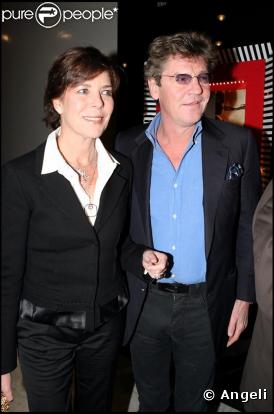 Caroline de Monaco et son époux Ernst August de Hanovre inaugurent le Cercle Concorde et le Restaurant Rich Dinner Club, le 30 novembre 2006