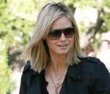 Heidi Klum et ses enfants au parc. 25/01/09