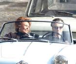 Sophia Loren et Daniel Day-Lewis sur le tournage de Nine de Rob Marshall