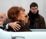 Sophia Loren et Daniel Day-Lewis sur le tournage de Nine de Rob Marshall