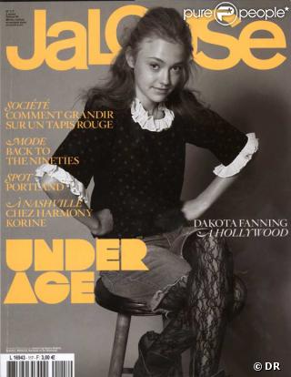La jeune Dakota Fanning pose en couverture de Jalouse