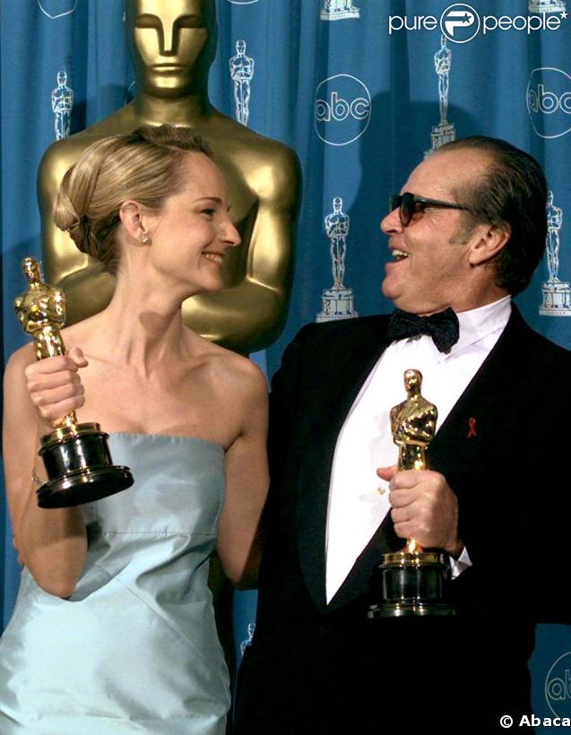 Catégorie masculine, Jack Nicholson peut arborer le record : trois statuettes gagnées pour Vol au-dessus d'un nid de coucou en 1975, Tendres Passions en 1983 et Pour le pire et pour le meilleur en 1997 avec aussi Helen Hunt, récompensée pour la meill