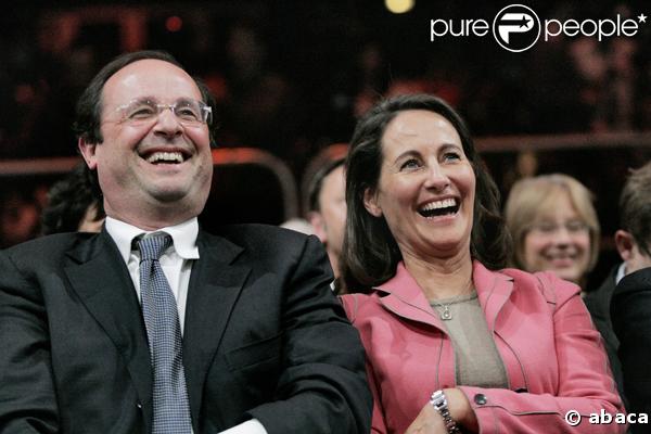 François Hollande et Ségolène Royal