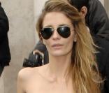 Mischa Barton a brillé hier au défilé Elie Saab