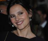 Virginie Ledoyen au dîner annuel de la Mode organisé en faveur du Sidaction, le 29/01/09