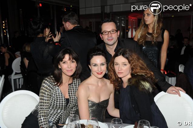 Tina Kieffer, Marine Delterme, Elsa Zylberstein, au dîner de la mode