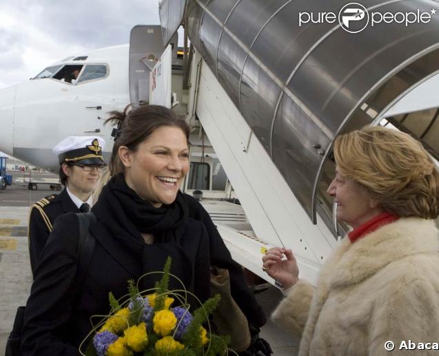 Victoria de Suède en Sicile, janvier 2009