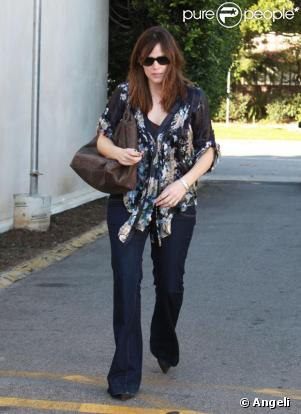 Fin janvier 09 : Jennifer Garner, une silhouette incroyable après son accouchement récent !