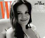 Angie en couverture de W, il y a quelques mois.
