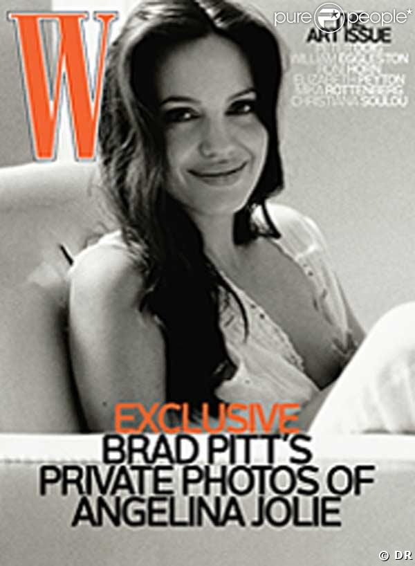 Angie en couverture de W, il y a quelques mois.