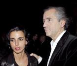 Rachida Dati et Bernard-Henri Levy à l'avant-première du téléfilm Bernard-Henri Levy, la déraison dans l'histoire, le 4 février à la Pagode...