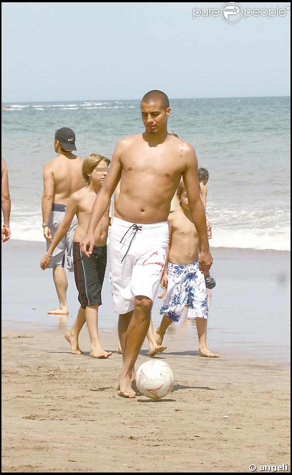 David Trezeguet en vacances en Argentine: jamais sans mon ballon