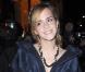 Emma Watson, très jolie, tout de bleu vêtue, à la soirée des Pré-Bafta, au Aspreys, à Londres, le 7 février 2009