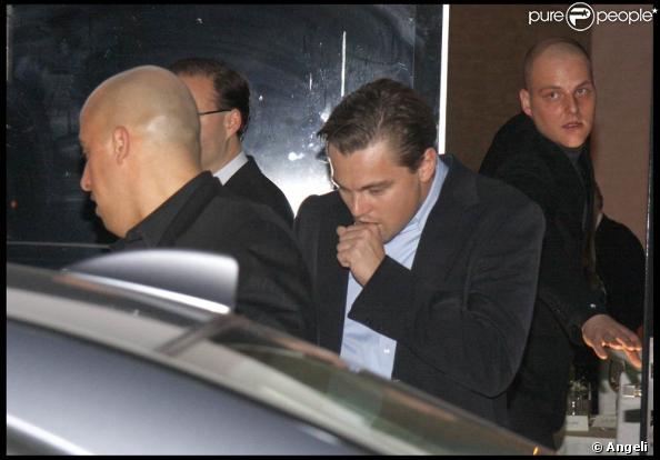 Leonardo DiCaprio arrive à Berlin pour la 59e Berlinale