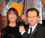 Christian Slater et Tamara Mellon à la cérémonie des Bafta 2009 à Londres