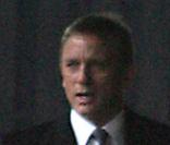 Daniel Craig sur le tournage de James Bond