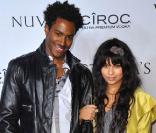 DJ Ruckus et Zoe Kravitz 