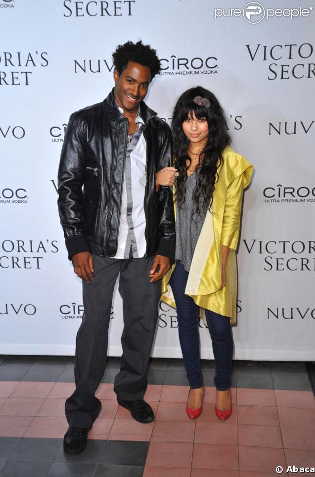 DJ Ruckus et Zoe Kravitz 
