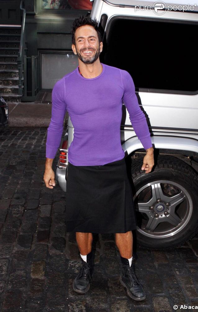 Marc Jacobs, un look toujour aussi coloré