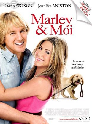 Jennifer Aniston et Owen Wilson seront en mars à l'affiche de Marley et moi. Malgré un essai dans le genre dramatique (The Good Girl), c'est dans la comédie qu'on la retrouve au cinéma avec grand plaisir.