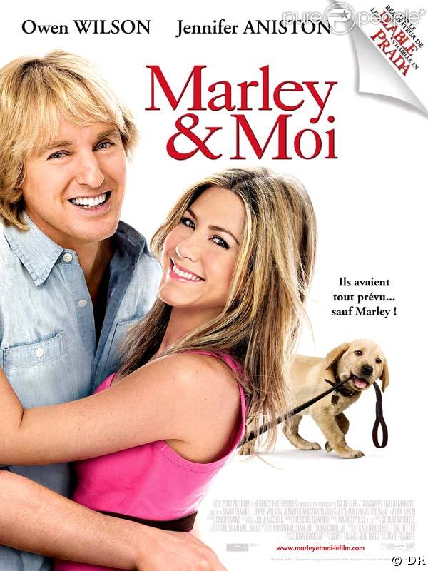 Jennifer Aniston et Owen Wilson seront en mars à l'affiche de Marley et moi. Malgré un essai dans le genre dramatique (The Good Girl), c'est dans la comédie qu'on la retrouve au cinéma avec grand plaisir. 
