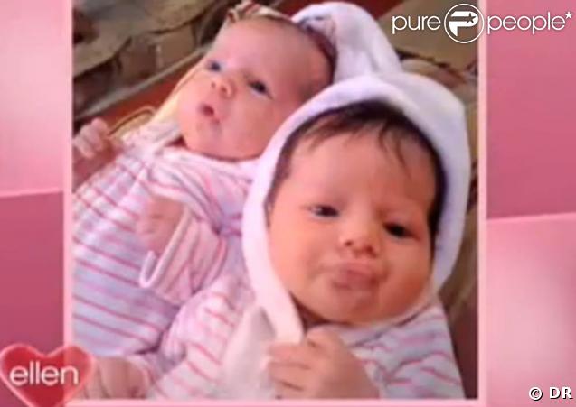 Les jumelles de Rebecca Romijn et Jerry O'Connell