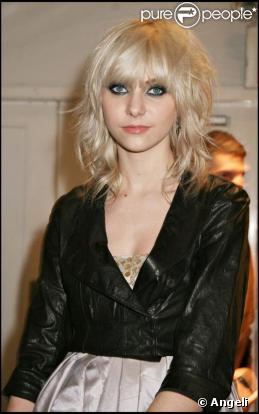 Taylor Momsen à la Fashion Week de New York. 02/2009 