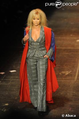 Jo Wood au défilé Vivienne Westwood, à la Fashion Week de Londres ! 21/02/09