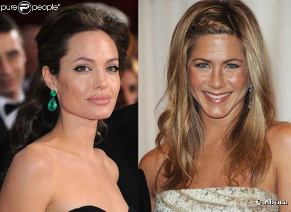 Angelina Jolie et Jennifer Aniston