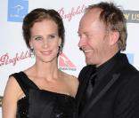 Rachel Griffiths et son époux 
