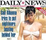 Rihanna en couverture du Daily News