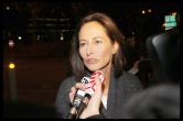 Ségolène Royal à son arrivée au 20H de TF1 en fin d'année dernière.