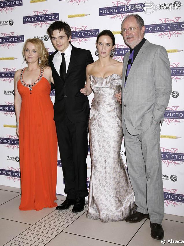 Miranda Richardson, Rupert Friend, Emily Blunt et Jim Broadbent à l'avant-première de 