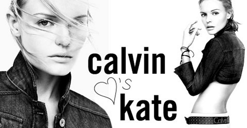 Kate Bosworth est la nouvelle égérie de Calvin Klein