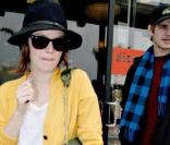 Hayden Christensen et Rachel Bilson, un couple amoureux qui est allé déjeuner au restaurant Marmelade mercredi 4 mars à Malibu.