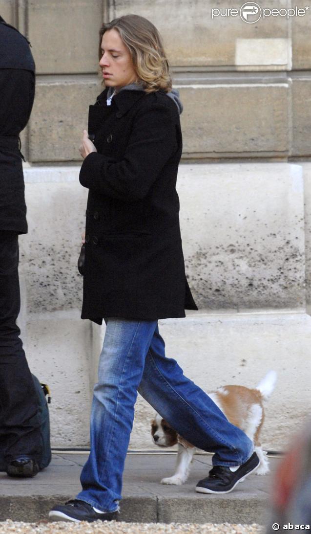 Pierre Sarkozy et son pitt bull