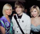 Caroline et Marilyn de  Secret Story , et Gautier de la  Star Ac ' à la soirée de lancement du magazine  Nuitmag  ! 05/03/09